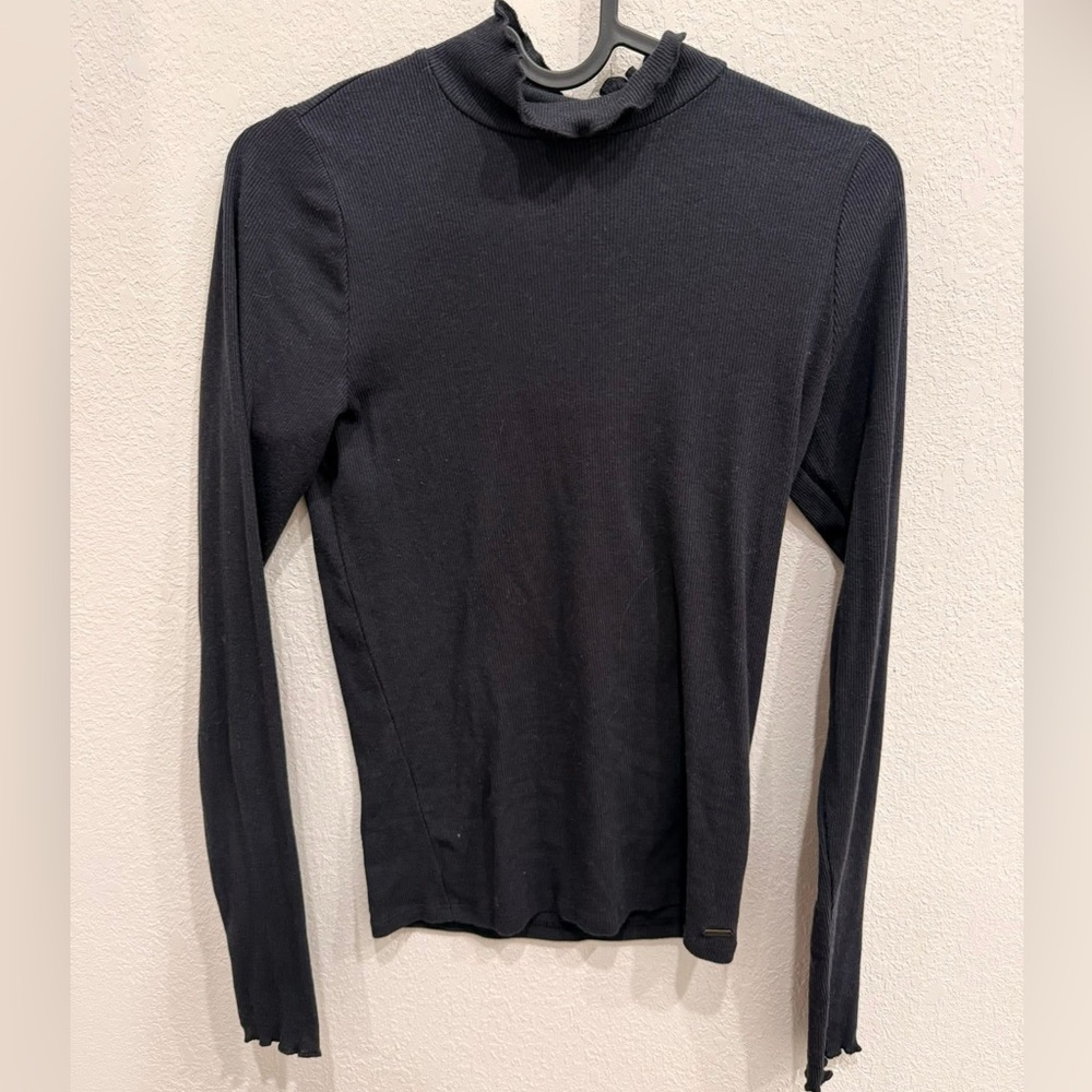 Hollister Black Long Sleeve Top